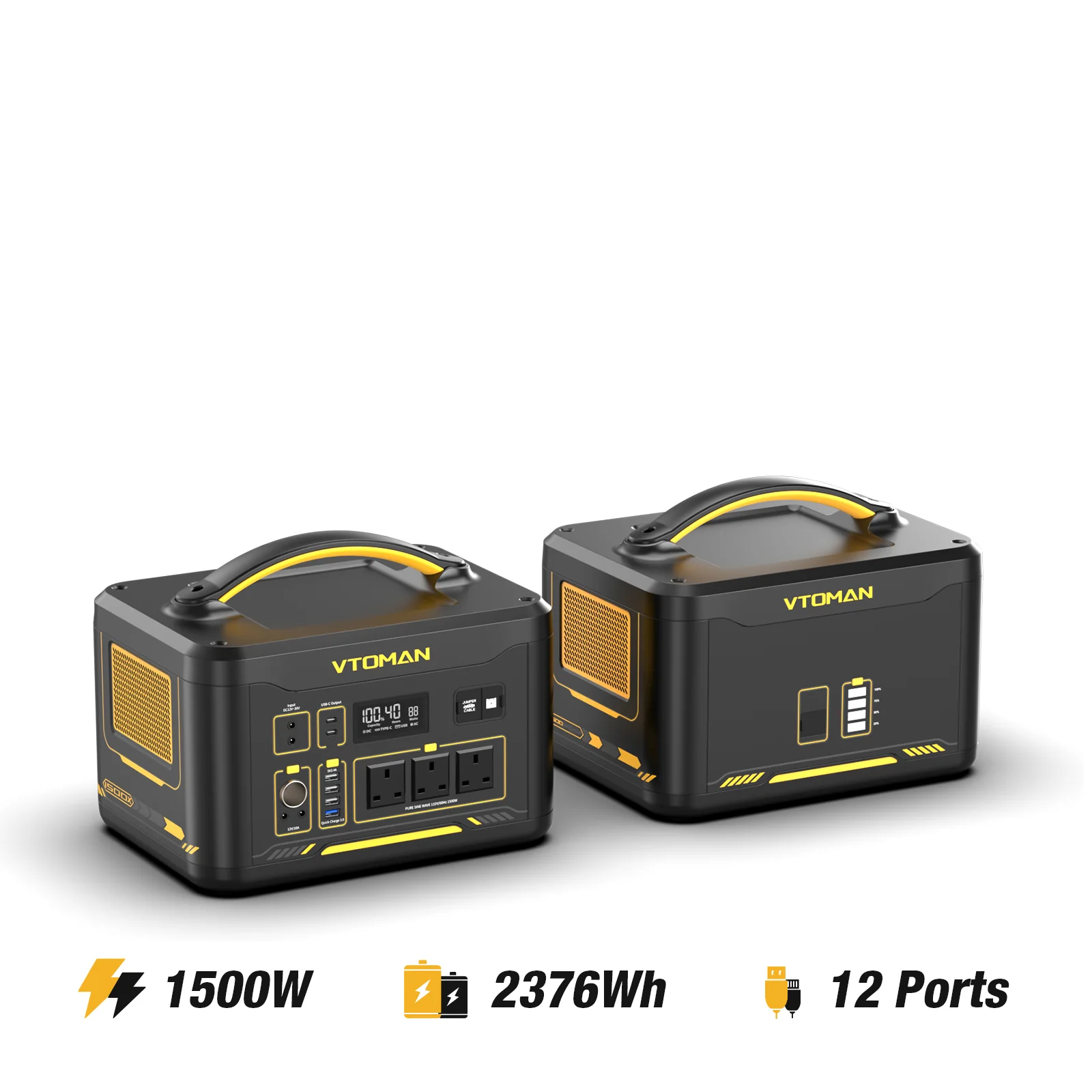 VTOMAN Jump 1500X Portable Power Station - Image 7