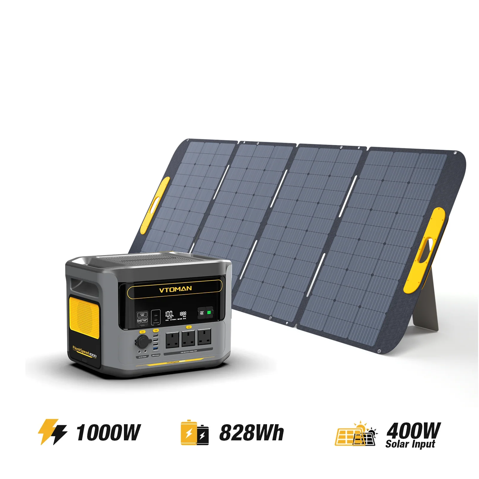 VTOMAN FlashSpeed 1000 Portable Power Station - Image 10