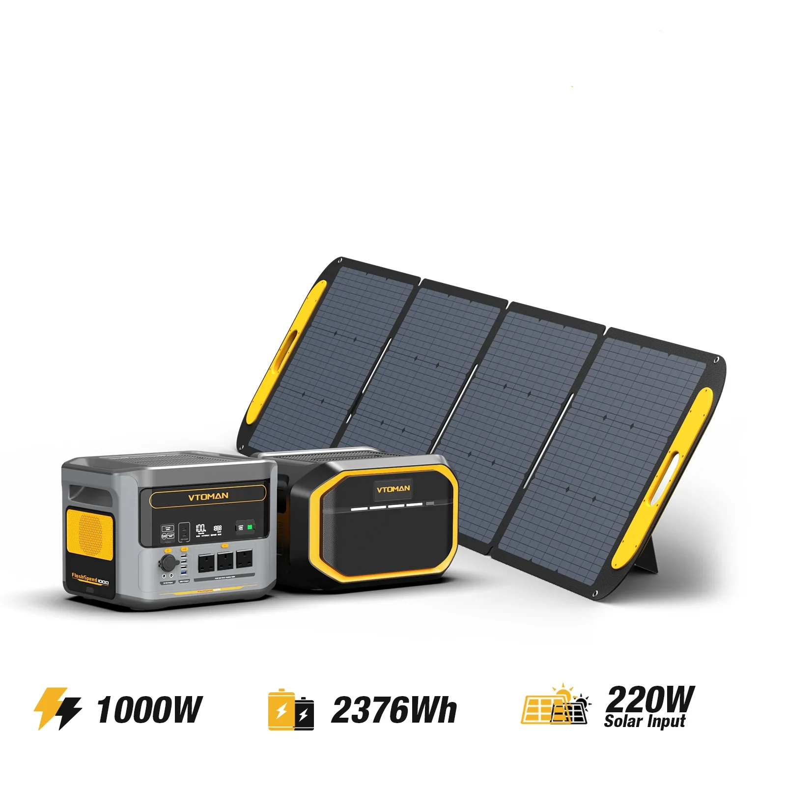 VTOMAN FlashSpeed 1000 Portable Power Station - Image 9