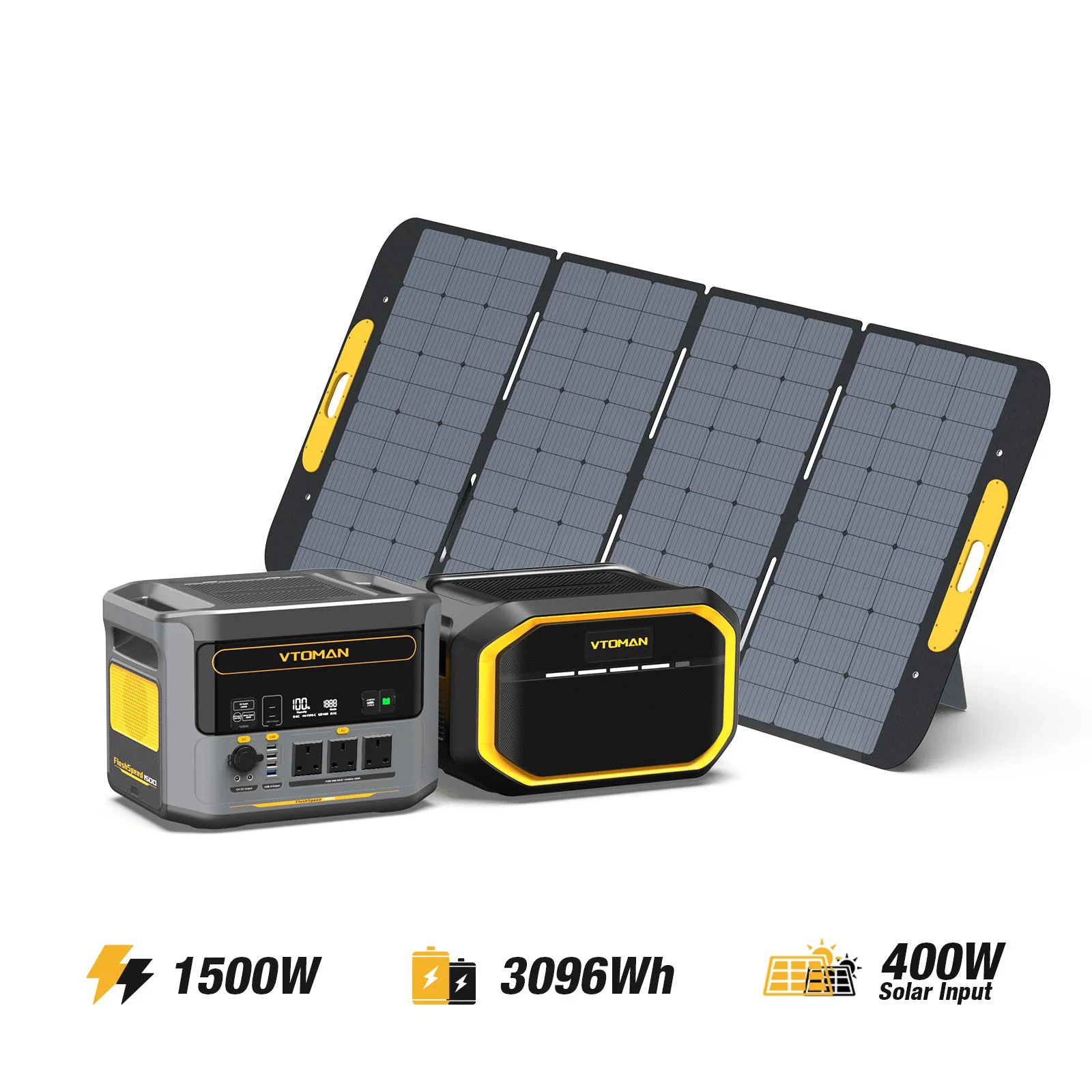 VTOMAN FlashSpeed 1500 Portable Power Station - Image 8