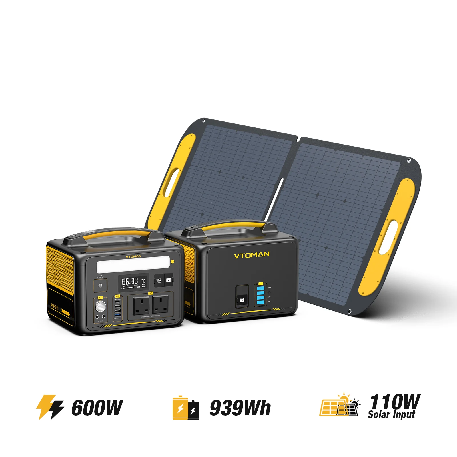 VTOMAN Jump 600X Portable Power Station - Image 7